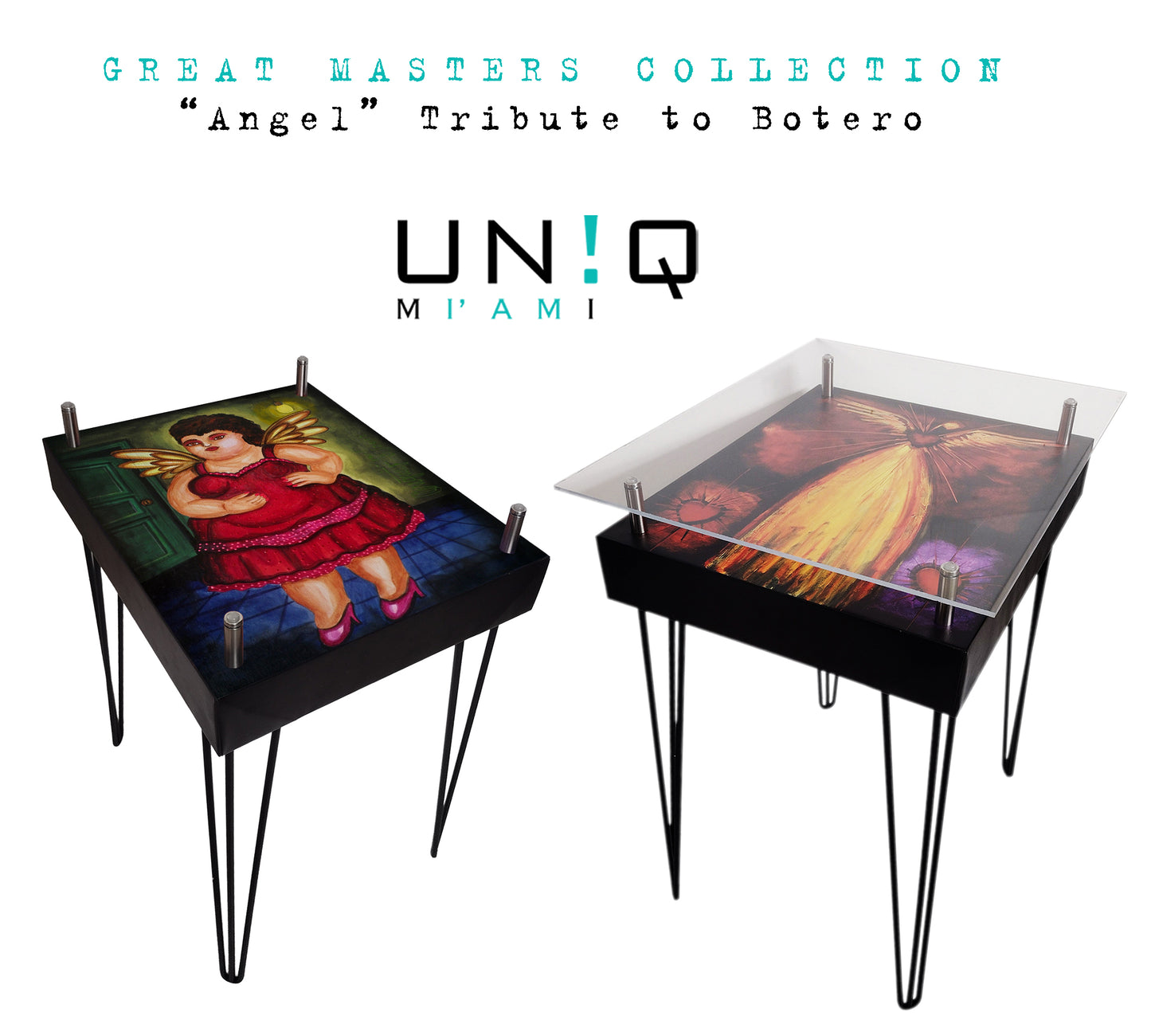 Great Masters Coffee Table - Artistic Statement Piece