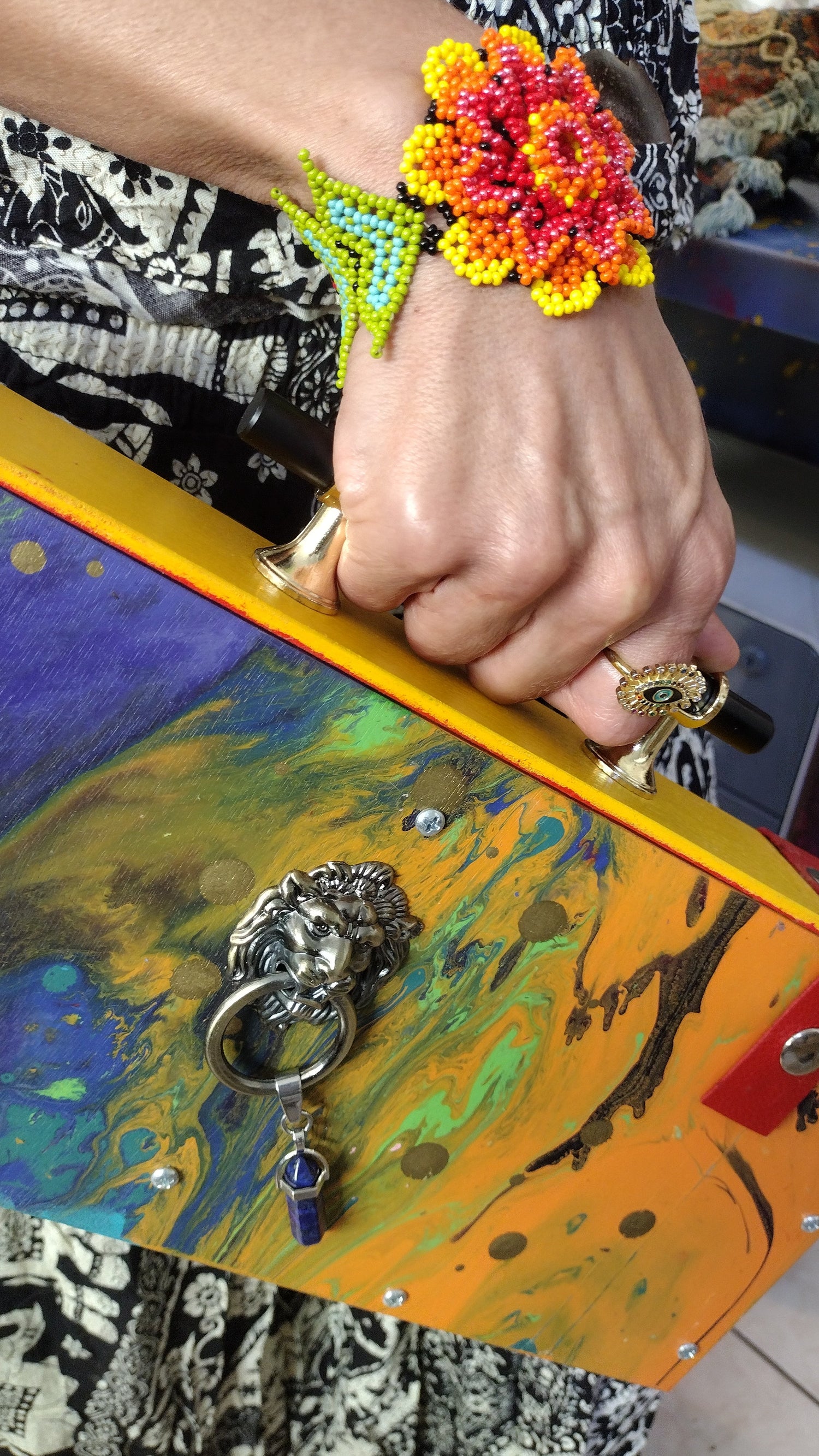 Wooden Handbag Extra Large