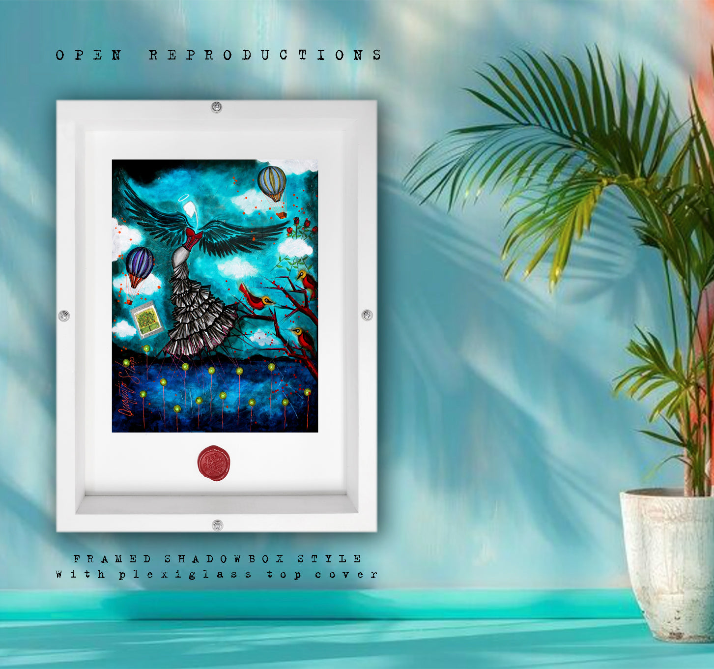 Angels in my heART Painting Reproductions