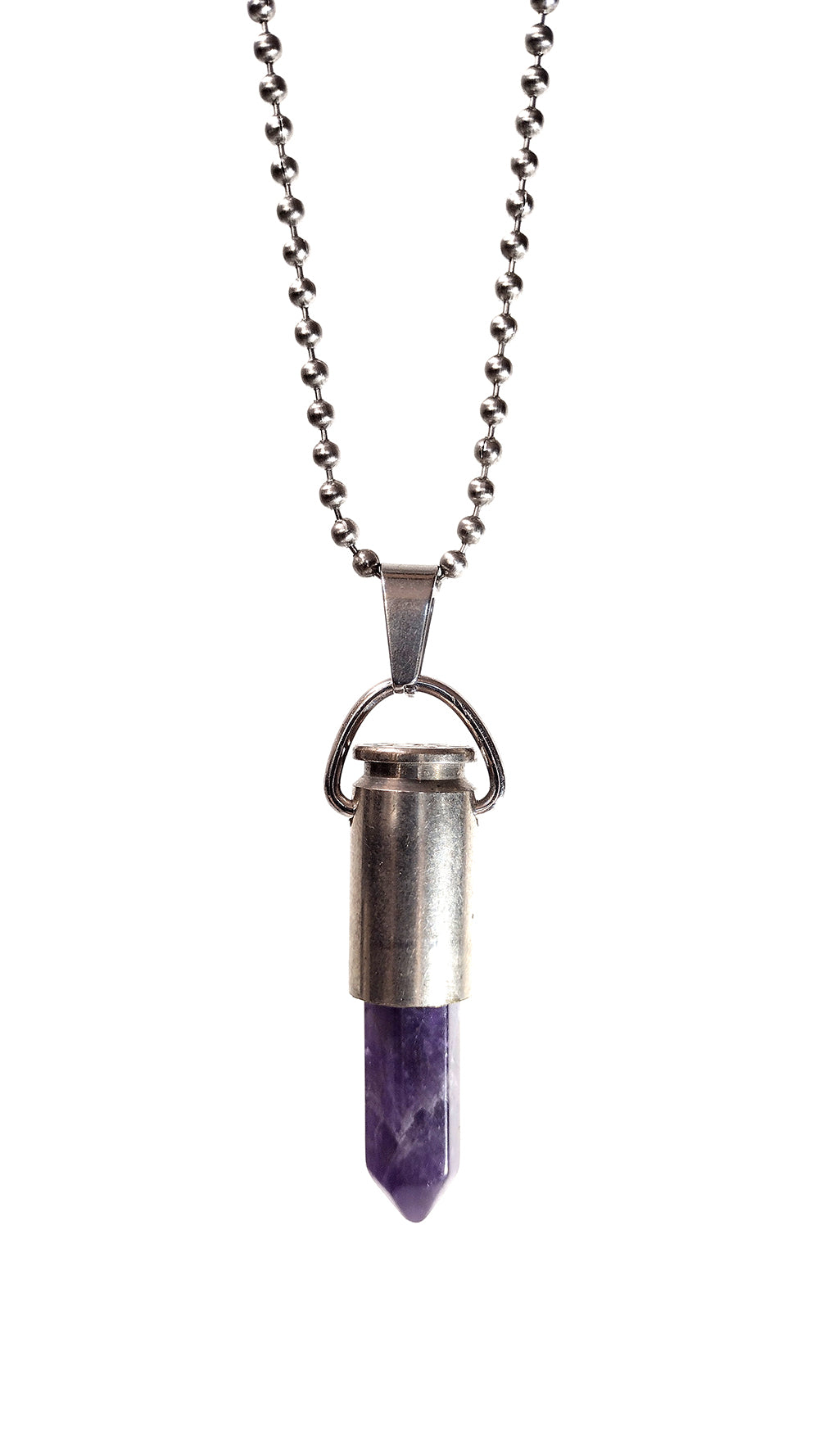 Love Bullet with Amethyst Crystal