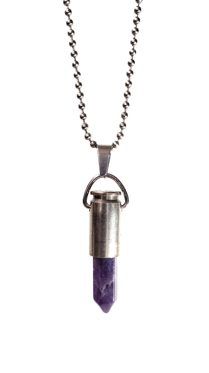 Love Bullet with Amethyst Crystal