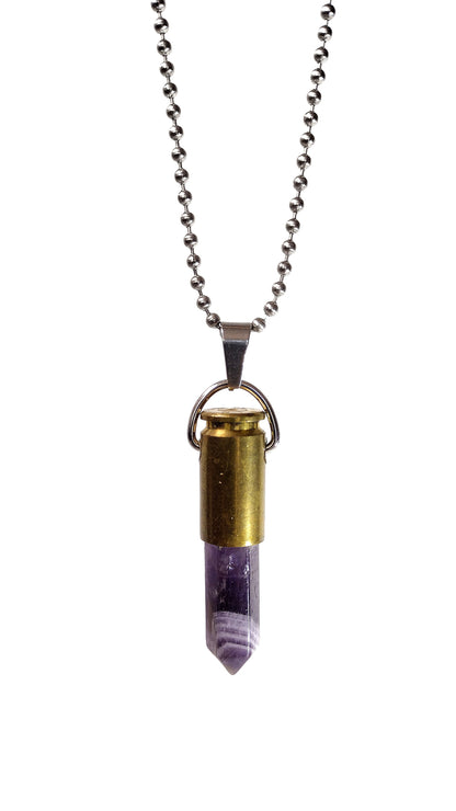 Love Bullet with Amethyst Crystal