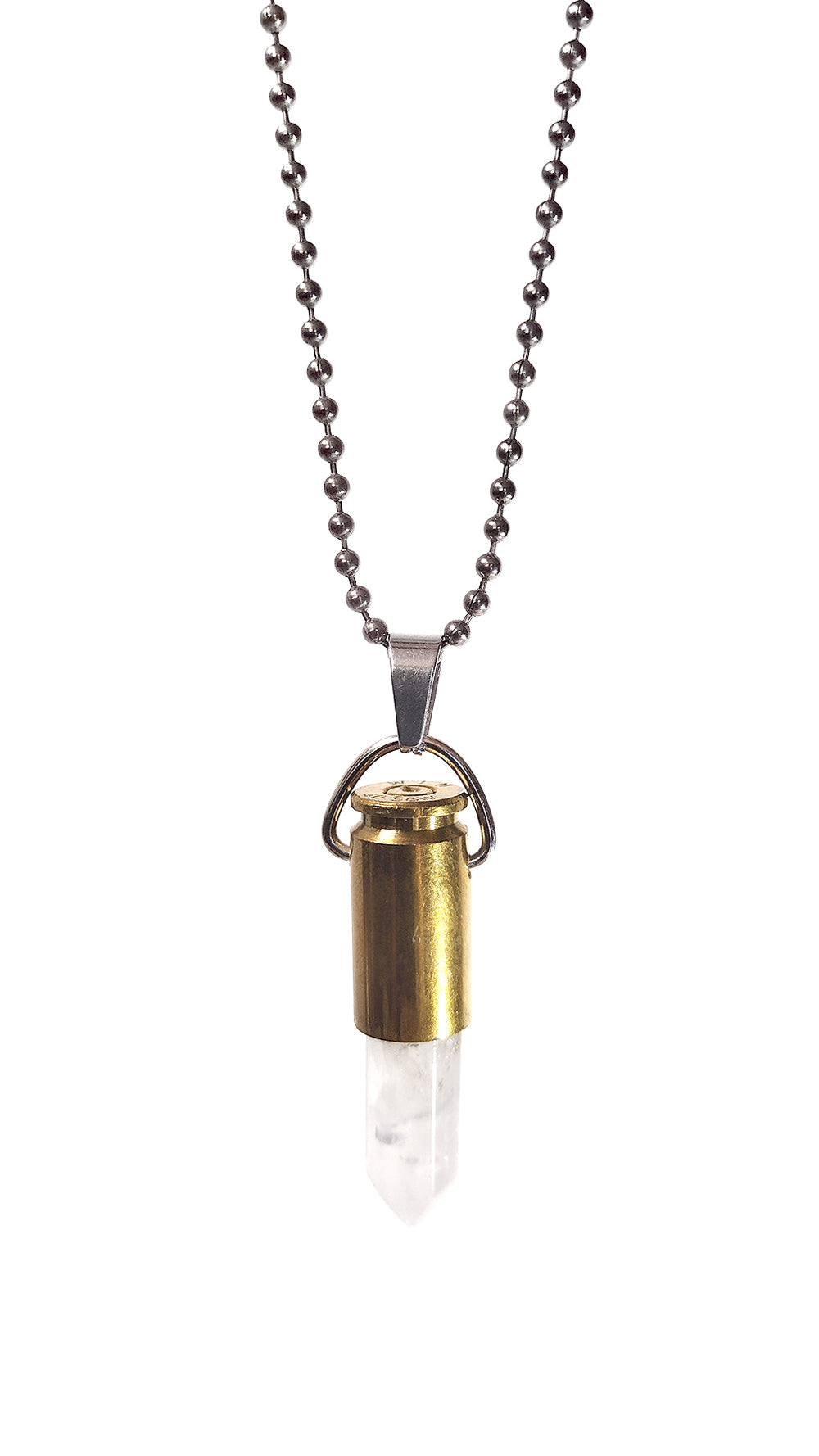 Love Bullet with Clear Quartz Crystal