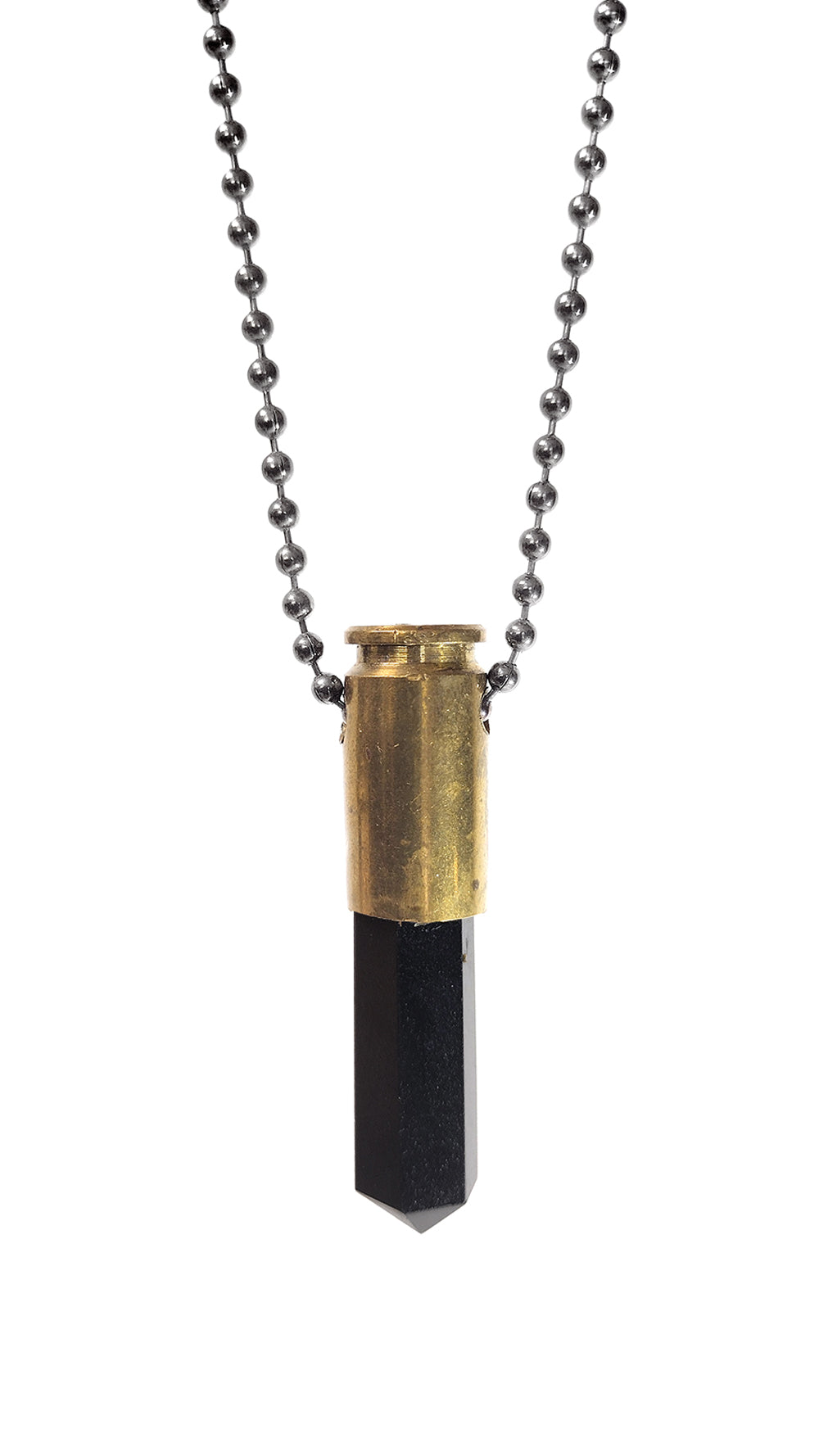 Love Bullet with Black Obsidian Crystal