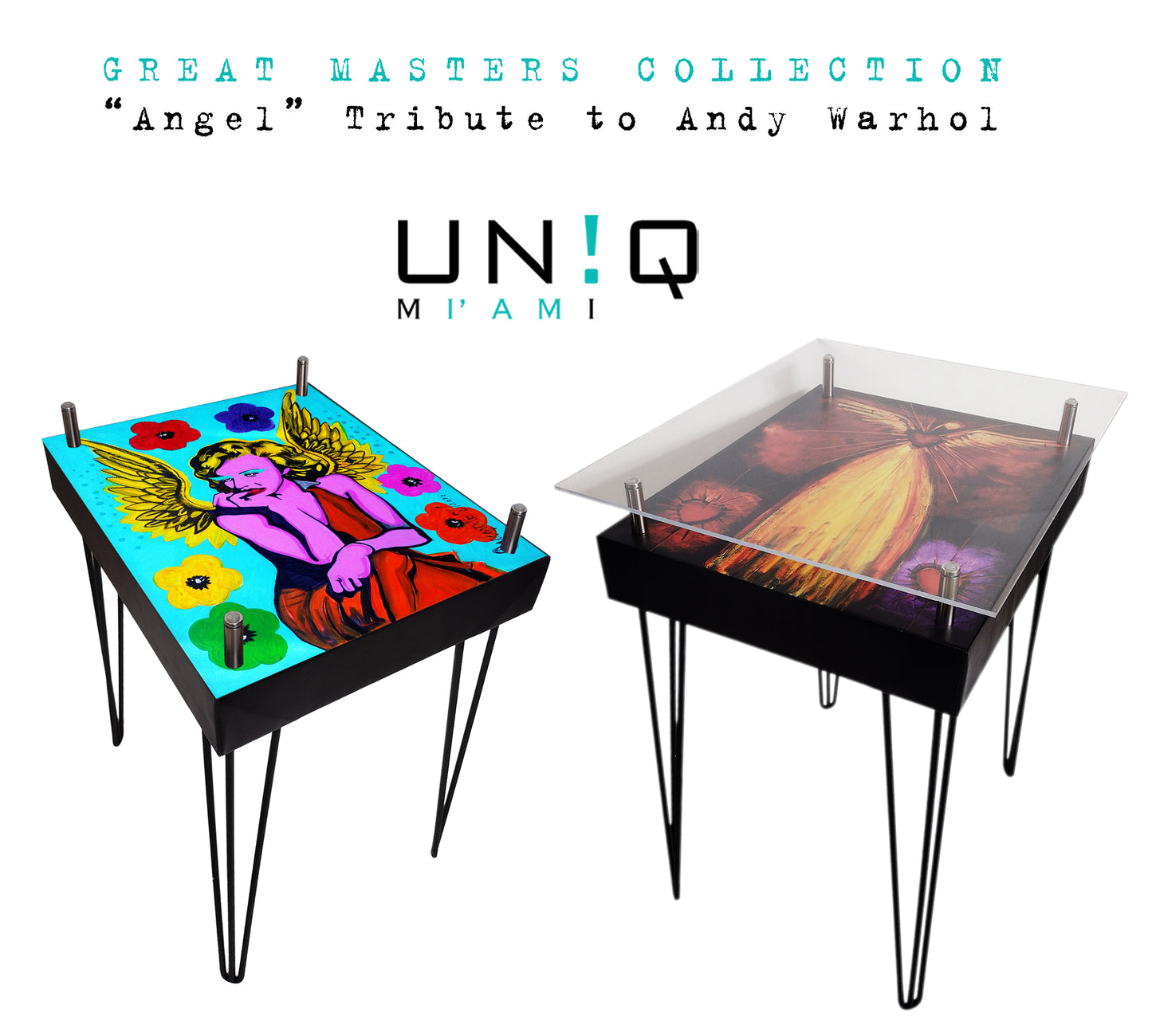 Great Masters Coffee Table - Artistic Statement Piece