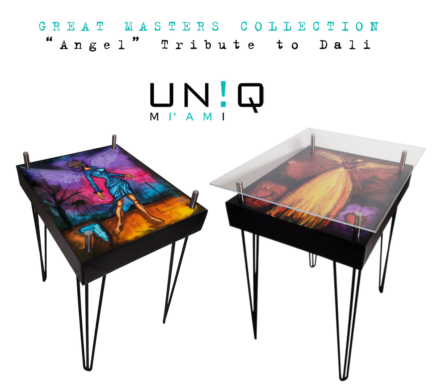 Great Masters Coffee Table - Artistic Statement Piece