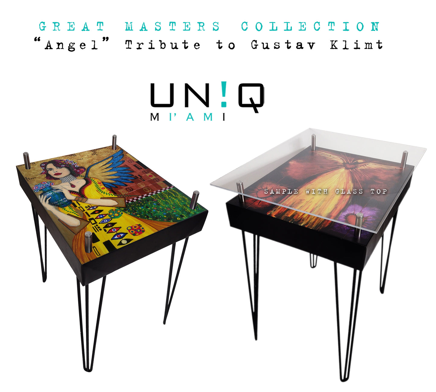 Great Masters Coffee Table - Artistic Statement Piece