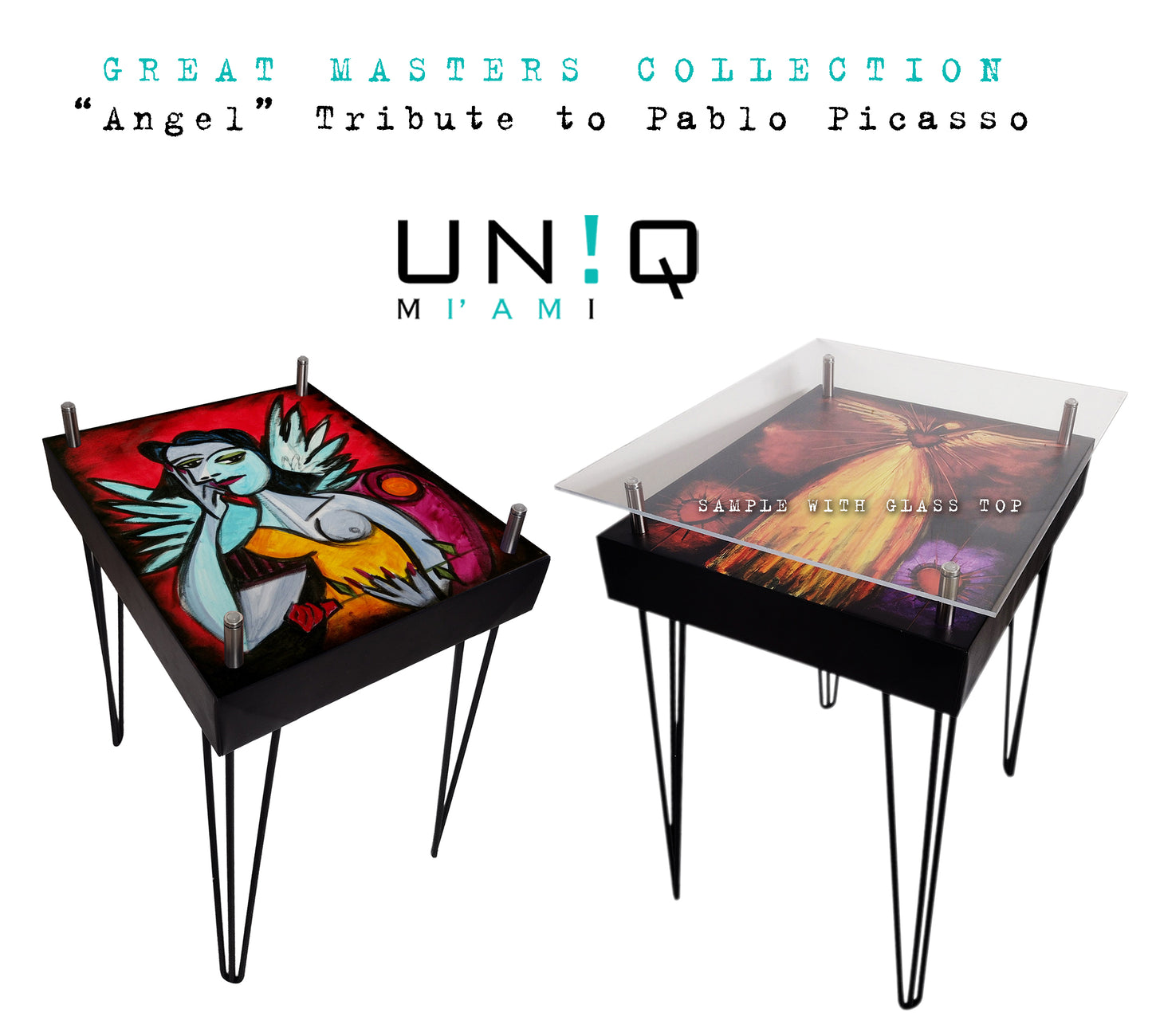 Great Masters Coffee Table - Artistic Statement Piece