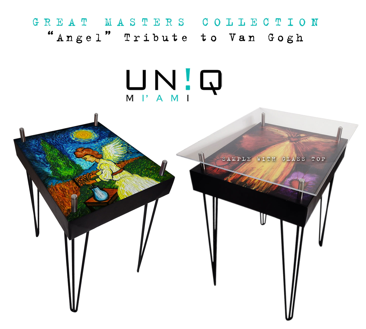 Great Masters Coffee Table - Artistic Statement Piece
