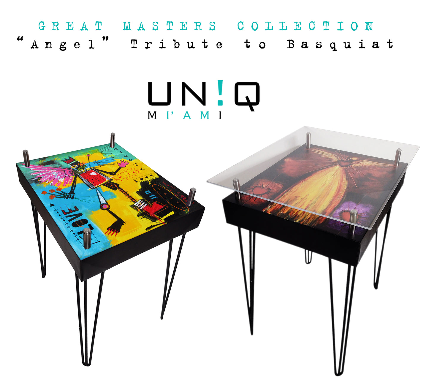 Great Masters Coffee Table - Artistic Statement Piece