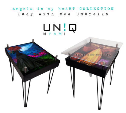 Angels in my heART Coffee Table - Artistic Statement Piece