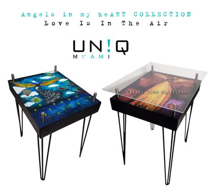 Angels in my heART Coffee Table - Artistic Statement Piece