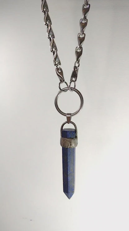 Lapiz Lazuli Crystal Necklace