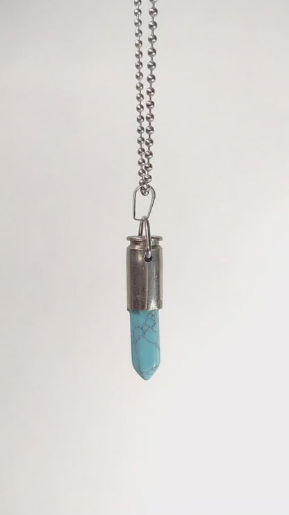 Love Bullet with Turquoise Crystal