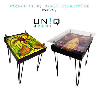 Angels in my heART Coffee Table - Artistic Statement Piece