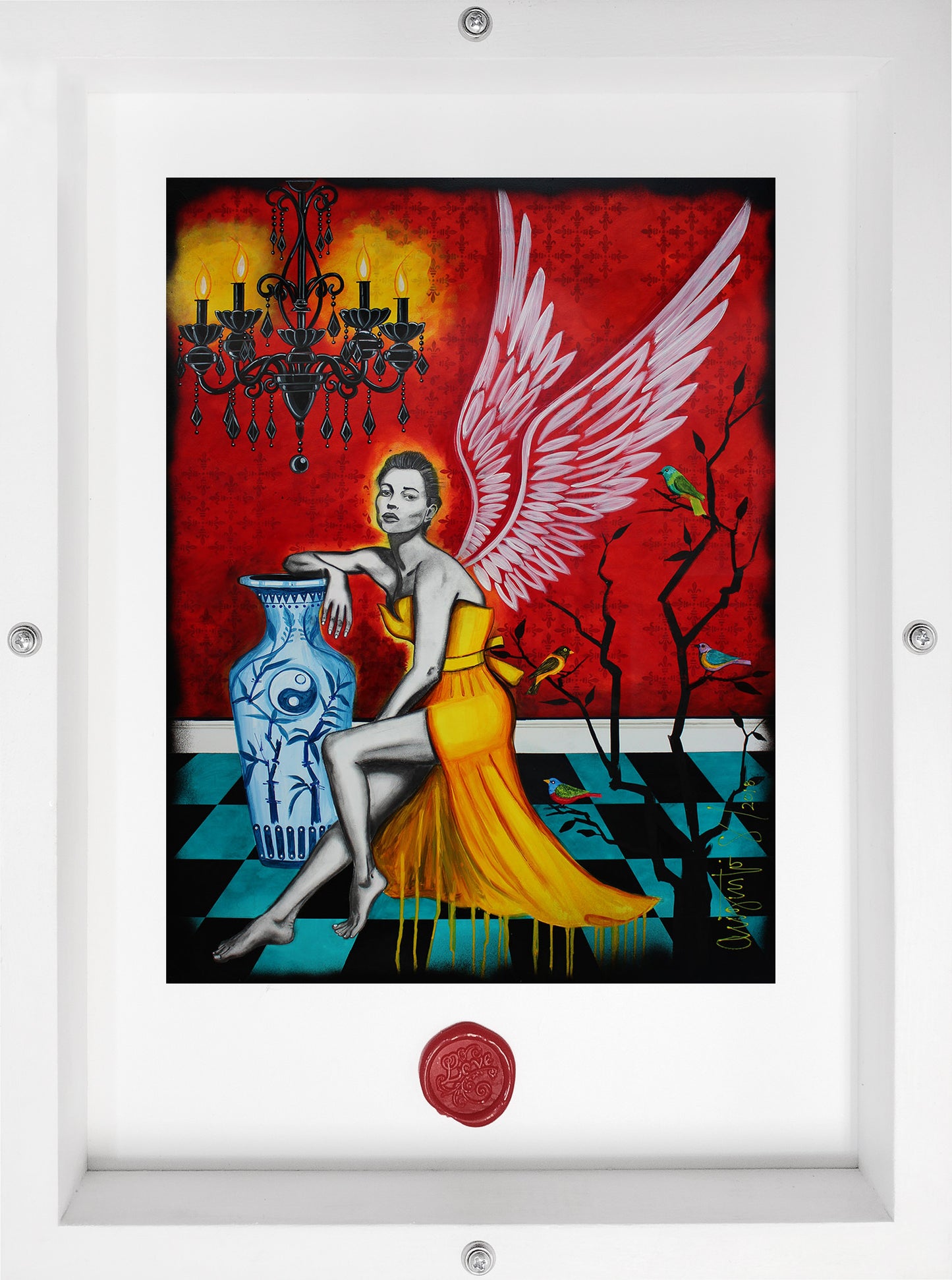 Angels in my heART 10 Painting Reproductions